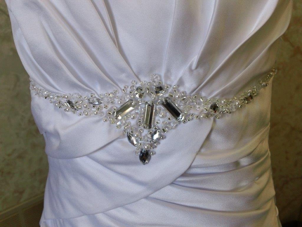 jeweled empire waistline